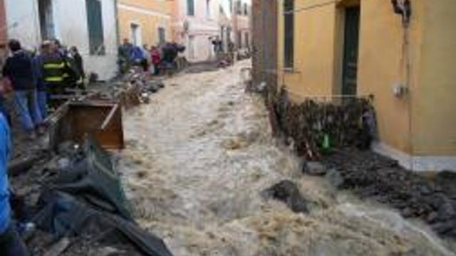 © Ufficio stampa| Maltempo, Levante ligure in ginocchio: Vernazza (LS). Foto Parco Nazionale delle Cinque Terre