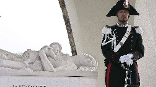 ©  Afp | Il monumento alle vittime della strage di Sant'anna di Stazzema