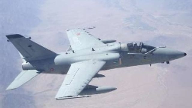 © Ansa | L'aereo da caccia Amx