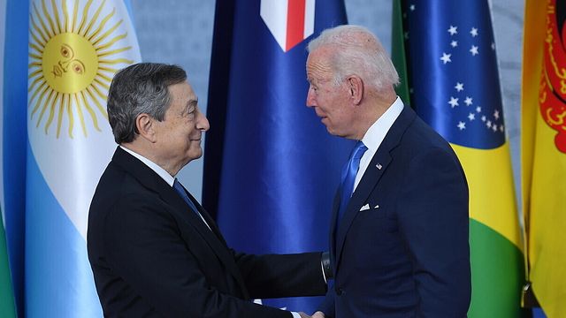 © Ansa |  Draghi incontra il presidente Usa, Joe Biden