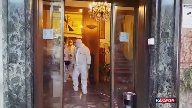 © Da video| 12.15 ALESSANDRIA, UCCISO PORTIERE ALBERGO SRV
