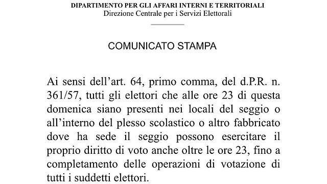 © ministero dell'Interno
