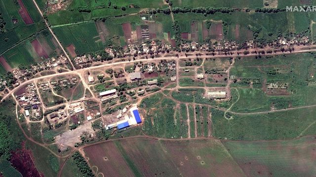 © Ansa | foto satellitari diffusa da Maxar Technologies 