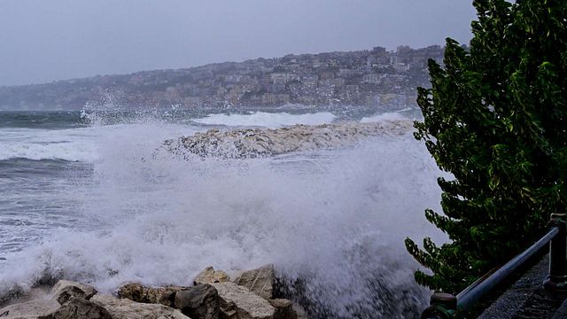 © Ansa | Il maltempo a Napoli