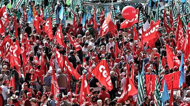 © Cgil, Marco Merlini |  Manifestazione 6 maggio Bologna