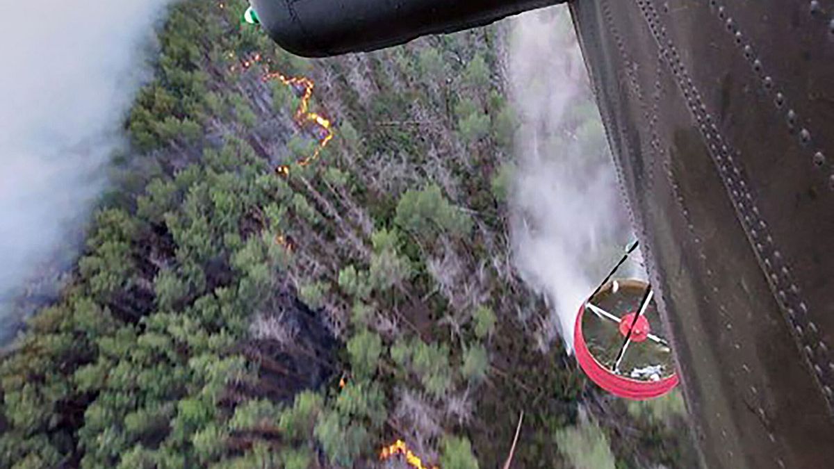 © Afp - Incendio a Treuenbrietzen, a sud-ovest di Berlino