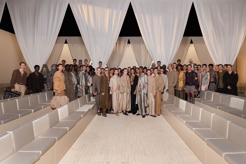 © Ufficio stampa  | Emporio Armani collezione uomo primavera estate 2026 (courtesy of Giorgio Armani)