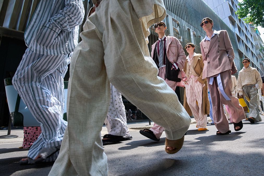 © Ufficio stampa  | “Pyjama Boys”: i look della sfilata Dolce&Gabbana collezione uomo SS26