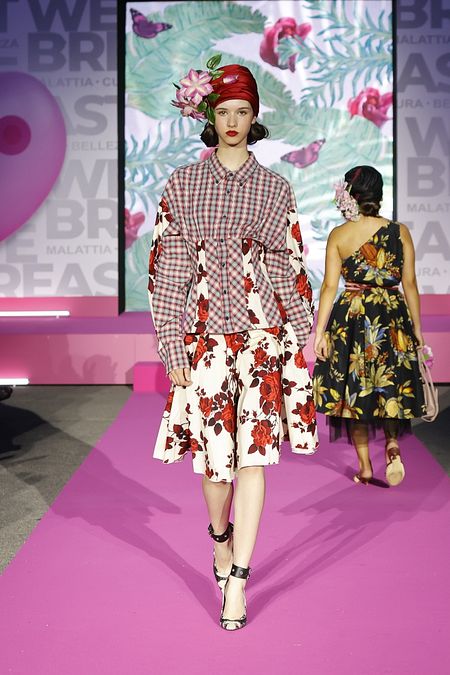 © Ufficio stampa  | "We Breast: Malattia - Cultura - Bellezza”: a Milano sfilata show in ospedale con modelli e infermieri con capi dello stilista Antonio Marras