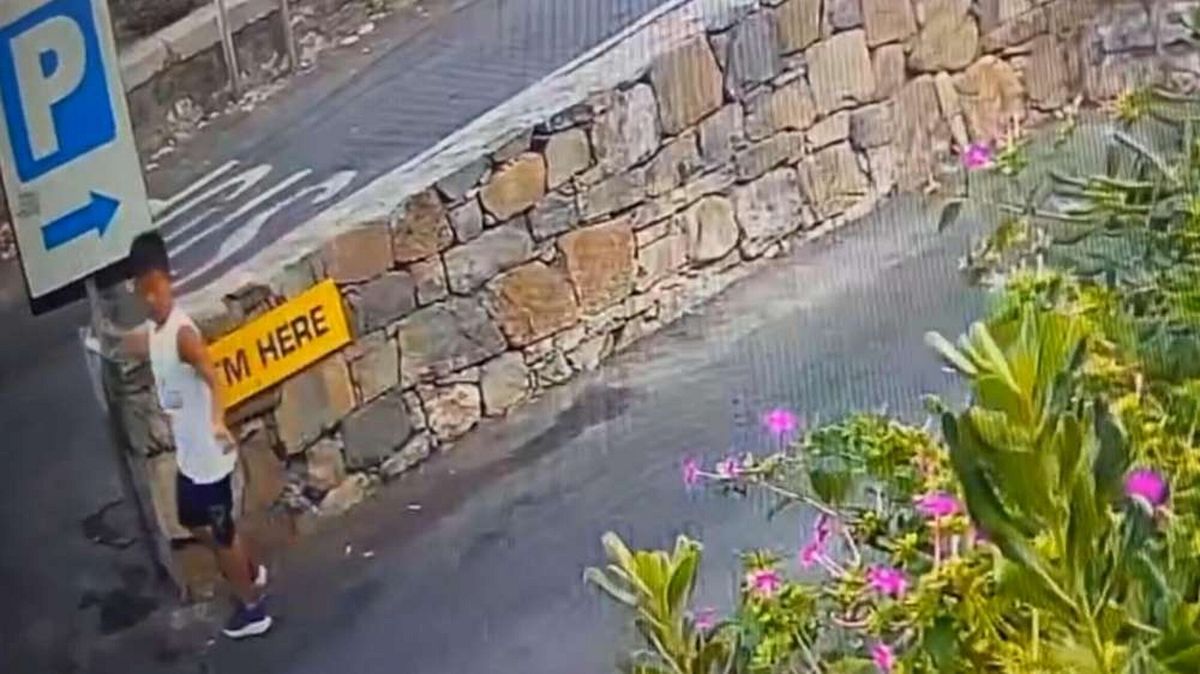 © Ansa  | Un fermo immagine tratto da un video mostra il piccolo Alan mentre si allontana dal camping di Ventimiglia