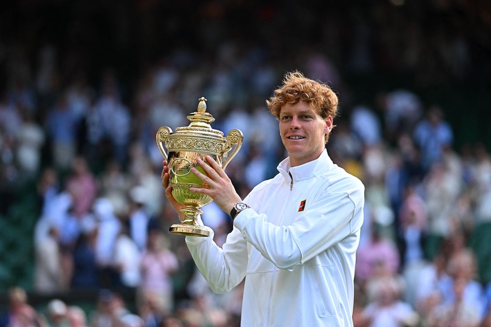 © IPA  | Jannik Sinner ha conquistato Wimbledon, primo tennista italiano nella storia