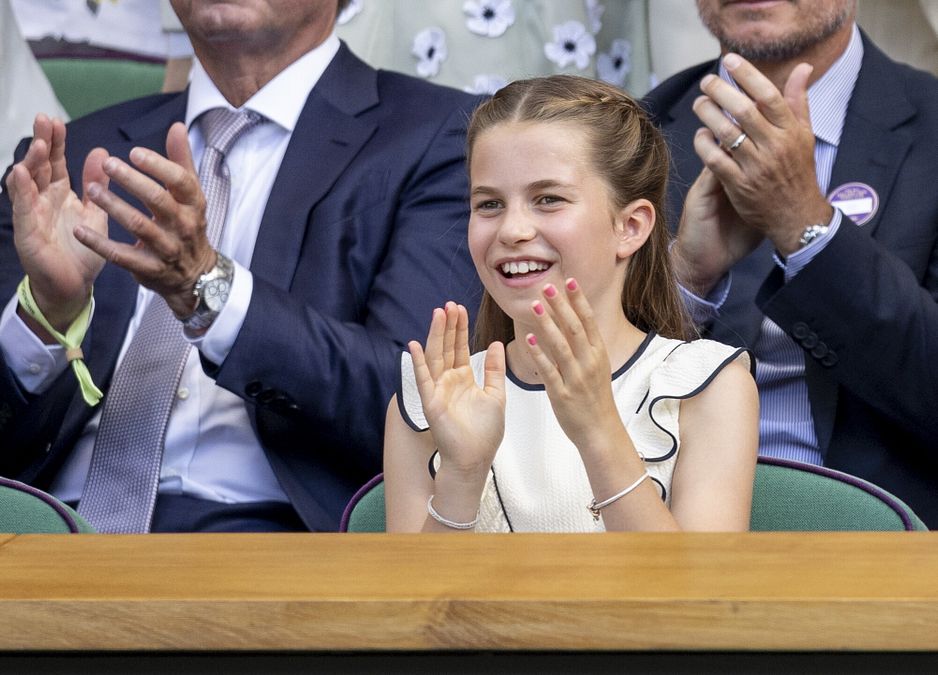 © IPA  | La principessa Charlotte alla finale di Wimbledon 2025 (con la manicure rosa diventata virale)