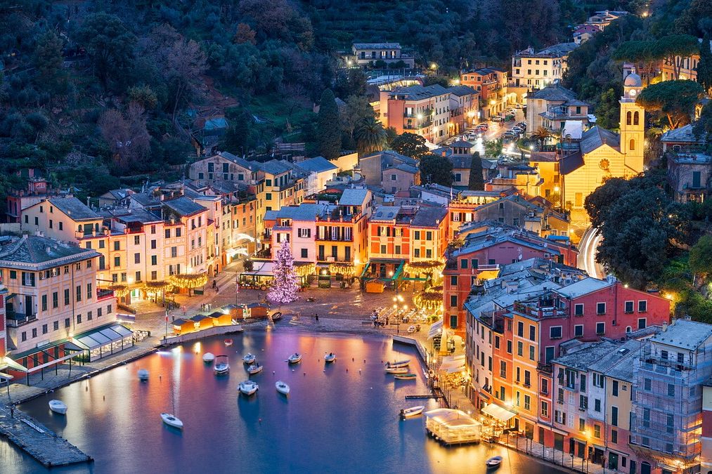 © Istockphoto  | Portofino: il panorama al crepuscolo