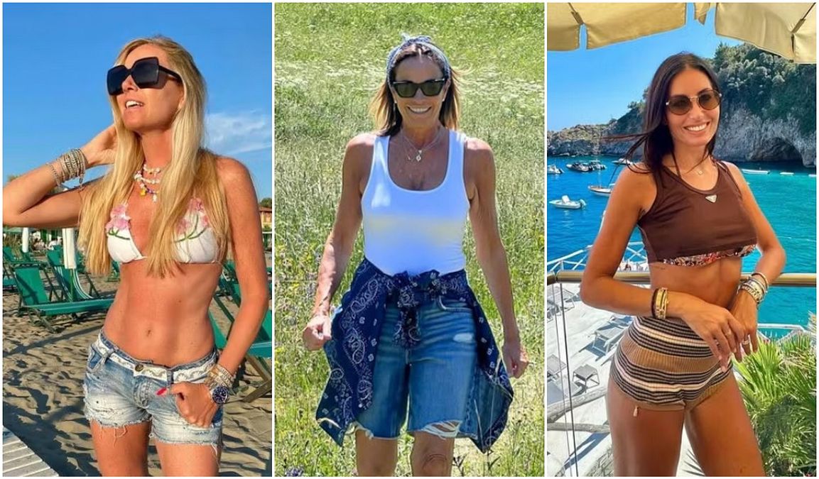 © Instagram  | Federica Panicucci, Cristina Parodi, Elisabetta Gregoraci