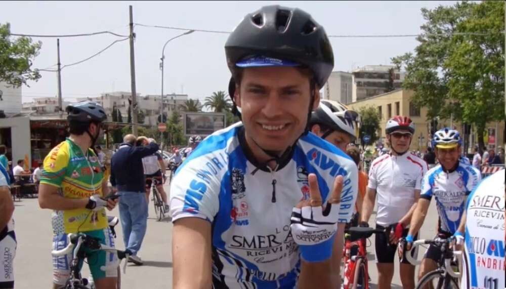 © Federazione ciclistica italiana Puglia  | Le tre vittime dell'incidente di Terlizzi: Sandro Abruzzese, Vincenzo Mantovani e Antonio Porro