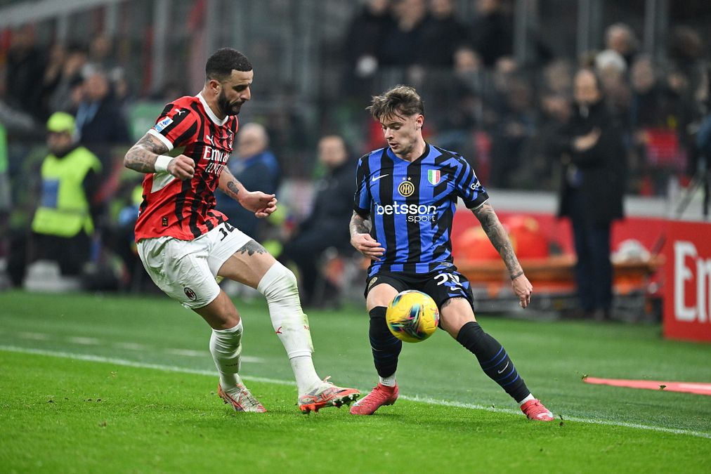 © IPA  | Nicola Zalewski ha esordito con l'Inter nel febbraio del 2025: subito un assist nel derby col Milan per il gol del pari di De Vrij (1-1 il finale). Poi altre 16 presenze e un gol col Torino in trasferta