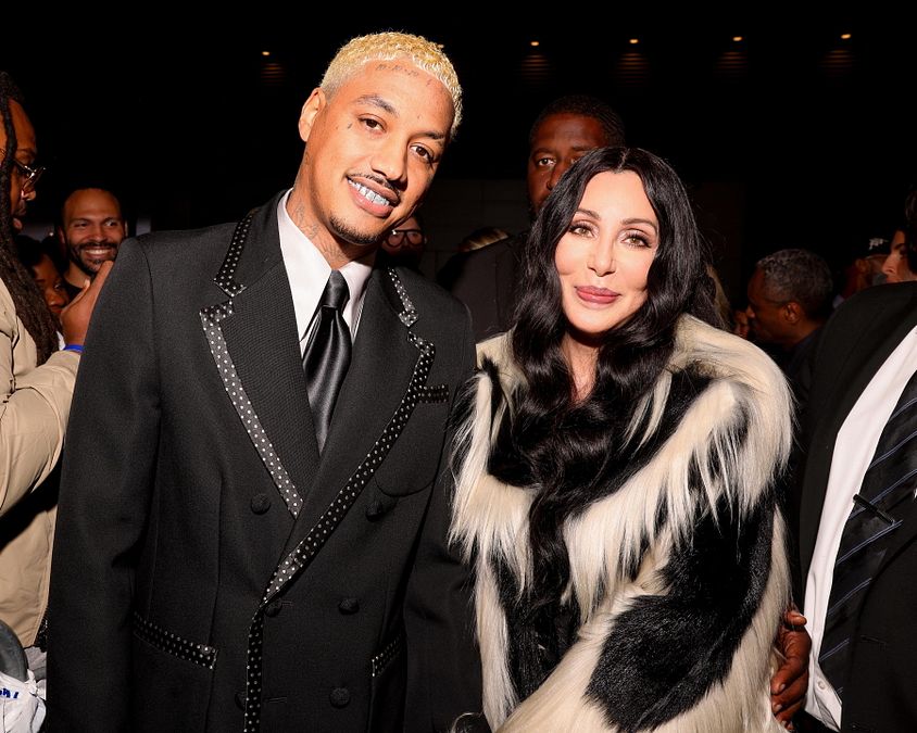 © IPA  | Cher con il compagno Alexander Edwards al loro arrivo alla serata speciale di riapertura dello Studio 54