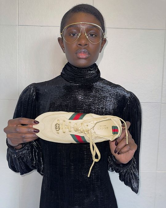 © Ufficio stampa  | Gucci Shift Reader, la nuova sneaker della maison che incarna senso del movimento e rivisita i codici sportivi