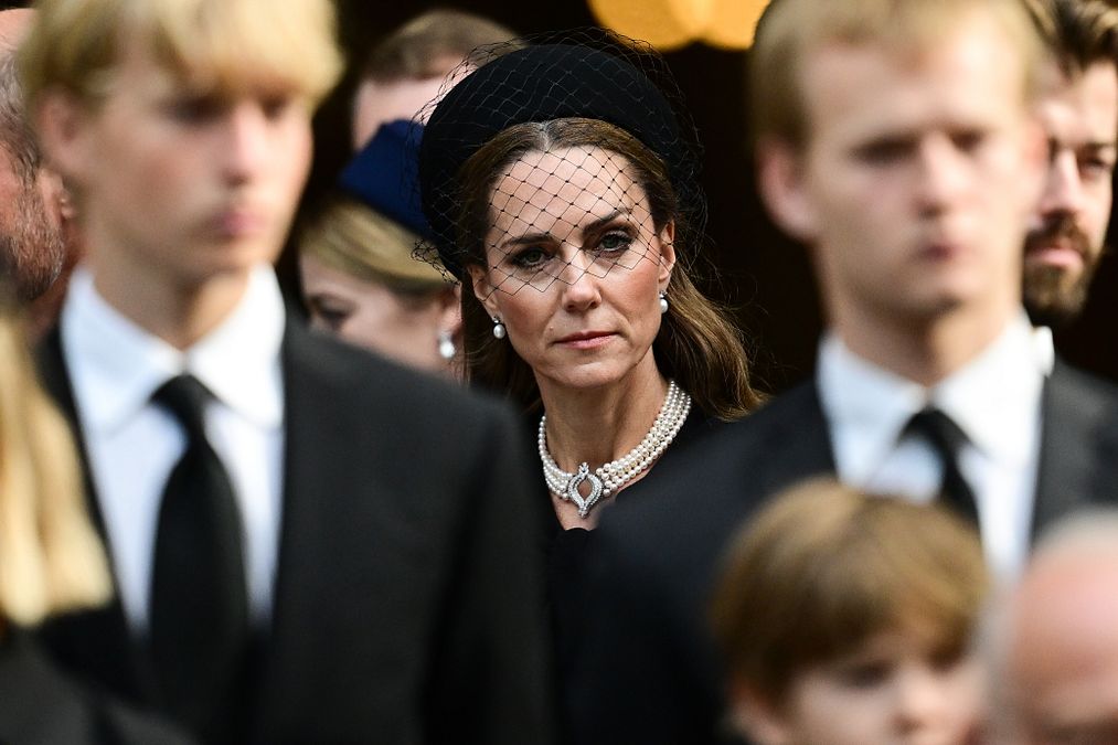 © IPA  | La principessa del Galles Kate Middleton ai funerali della duchessa di Kent