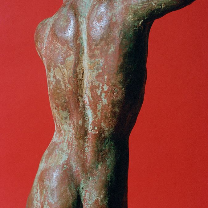 © Ufficio stampa  | Bronzi di Riace c. 460-450 BC. In mostra a Palazzo del Quirinale, 1981