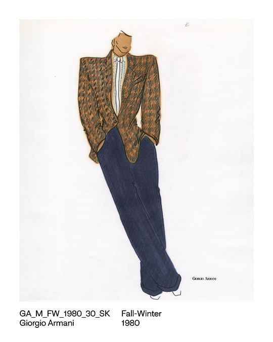 © Ufficio stampa  | Armani/Archivio: 1975-1985, Giorgio Armani autunno inverno 1980