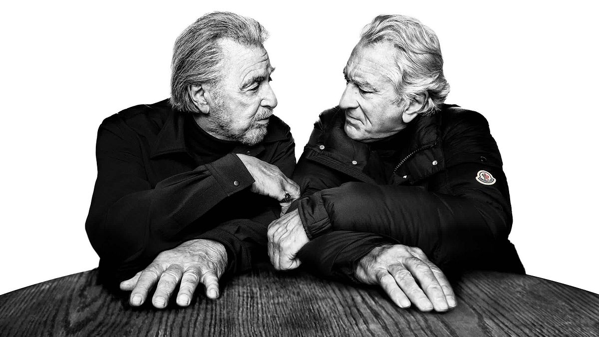 © Ufficio stampa  | Moncler, la campagna "Warmer Together" con Al Pacino e Robert De Niro