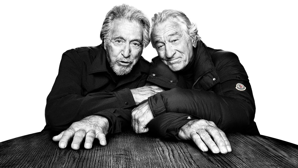 © Ufficio stampa  | Moncler, la campagna "Warmer Together" con Al Pacino e Robert De Niro