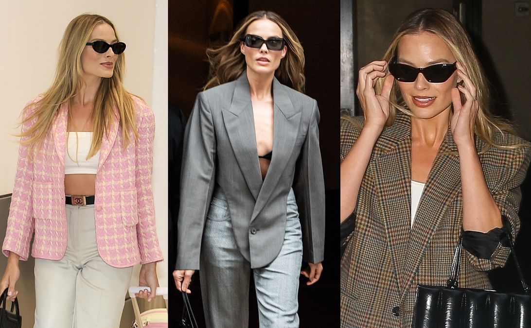 © IPA  | Come indossare il blazer: i look di Margot Robbie facili da copiare