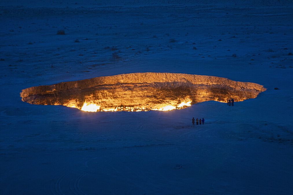 © Istockphoto  |  Cratere Darvaza, Turkmenistan  