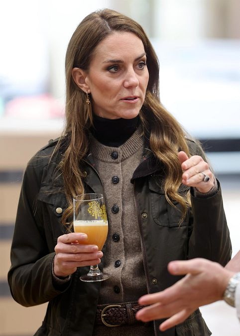 © IPA  | La principessa Kate Middleton e il principe William in Irlanda del Nord, durante la loro visita presso un'azienda agricola 