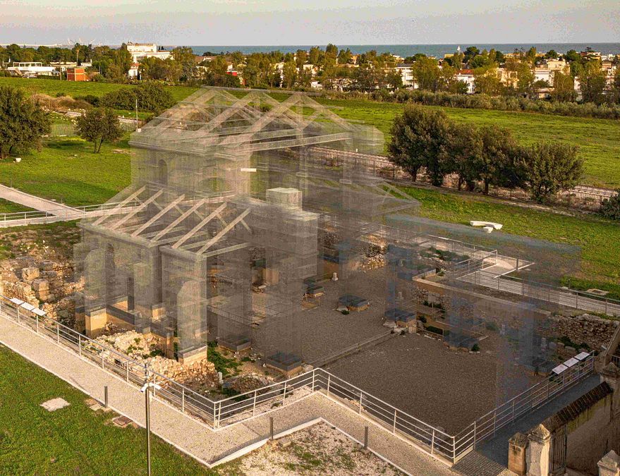 © Ufficio stampa  | Basilica virtuale Paleocristiana di Santa Maria di Siponto  (Foto di Manuel Assisi) 