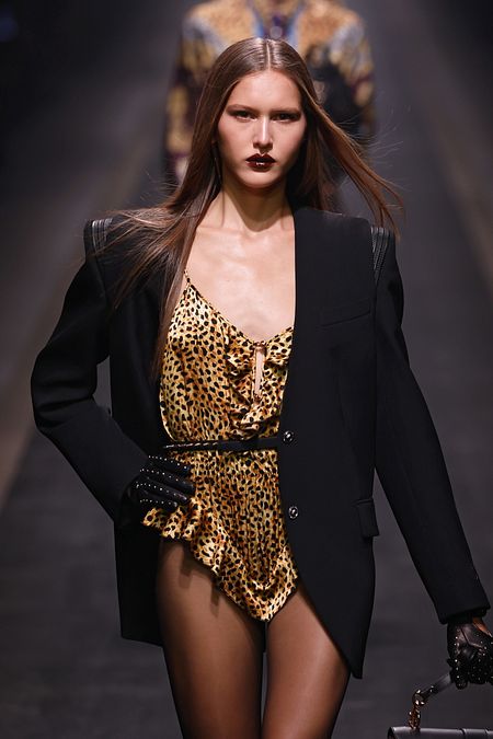 © Catwalk Pictures  | Tendenza animalier autunno inverno 2025: Versace