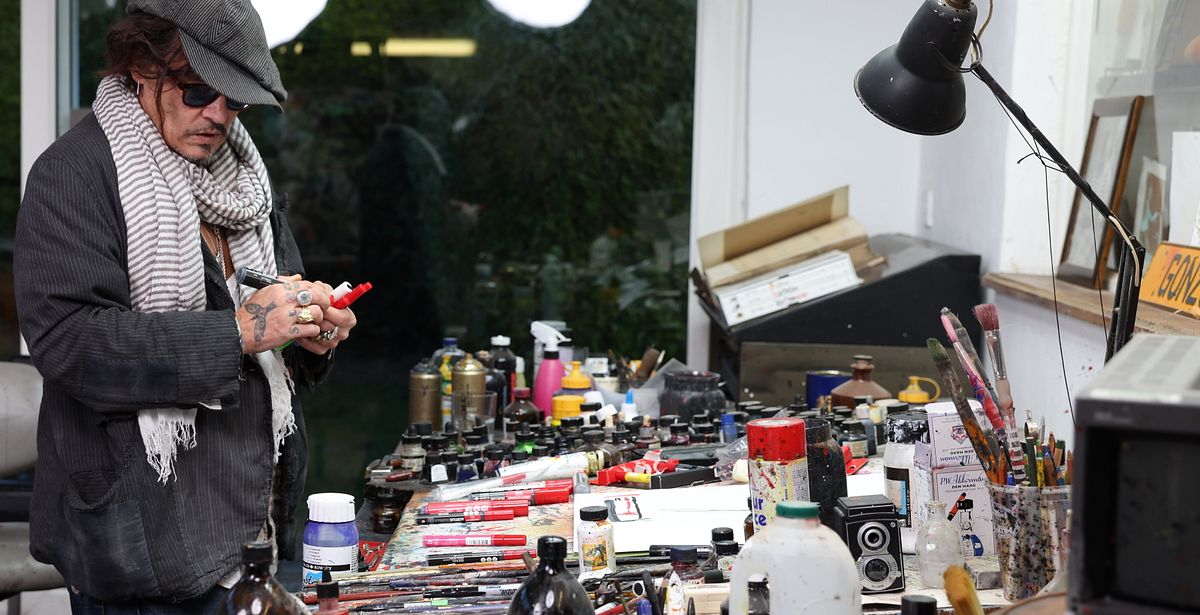 © Ufficio stampa  | Per Johnny Depp l'arte è sempre stata una costante della sua vita