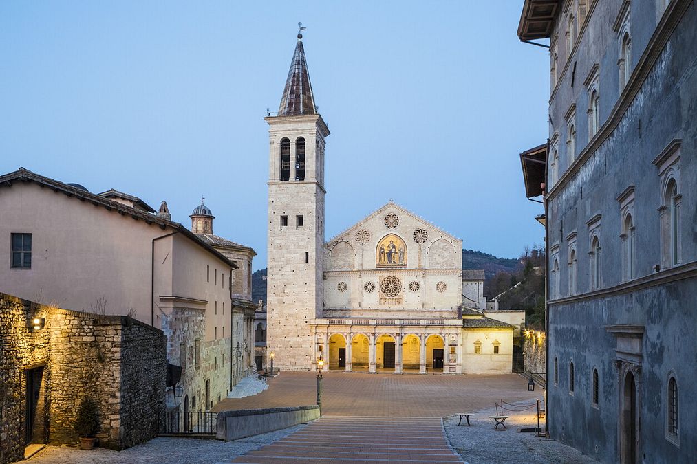 © Tgcom24  | Spoleto: panorama sulla città dalla Fortezza Albornoz
