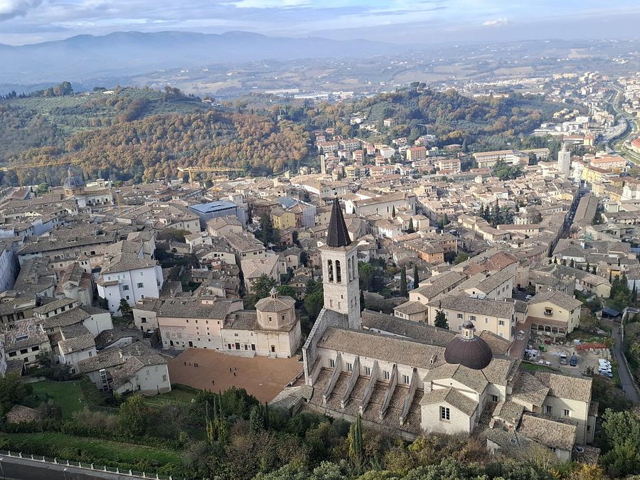 © Tgcom24  | Spoleto: panorama sulla città dalla Fortezza Albornoz