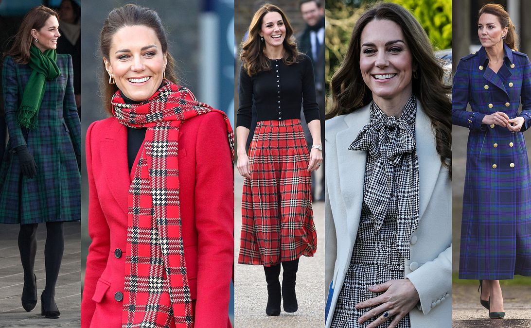 © IPA  | 	La principessa del Galles Kate Middleton e la passione per il tartan: una costante nel tempo