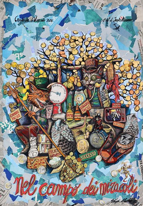 © Istockphoto  | I viali a mare di Viareggio durante un Corso mascherato