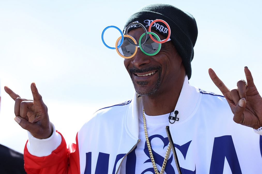 © IPA  | Parigi 2024, Snoop Dogg assiste alle finale di Skateboard