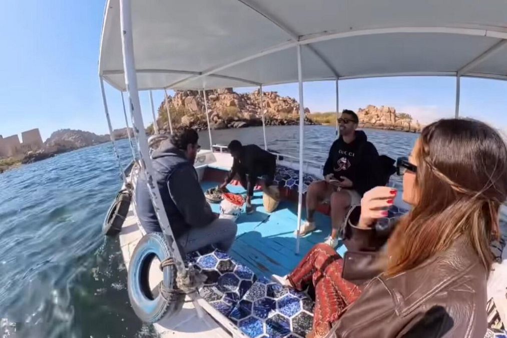 © Instagram  |  Giorgia Palmas e Filippo Magnini in Egitto