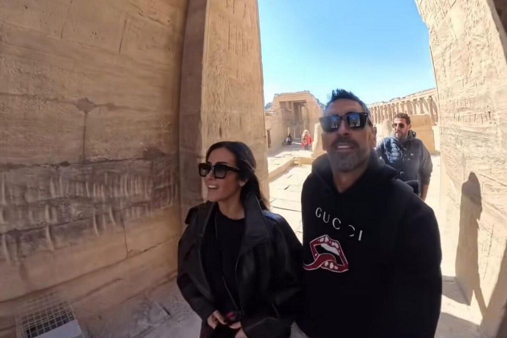 © Instagram  |  Giorgia Palmas e Filippo Magnini in Egitto