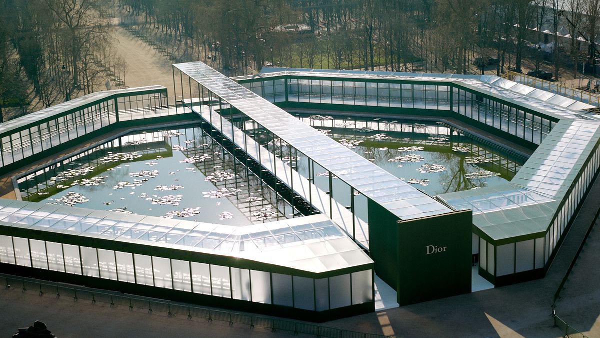 © Afp  | Dior, collezione donna autunno inverno 2026-2027: le modelle nel finale di sfilata