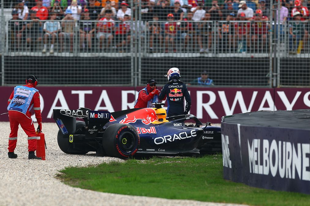 © Getty Images  |  L'incidente di Max Verstappen