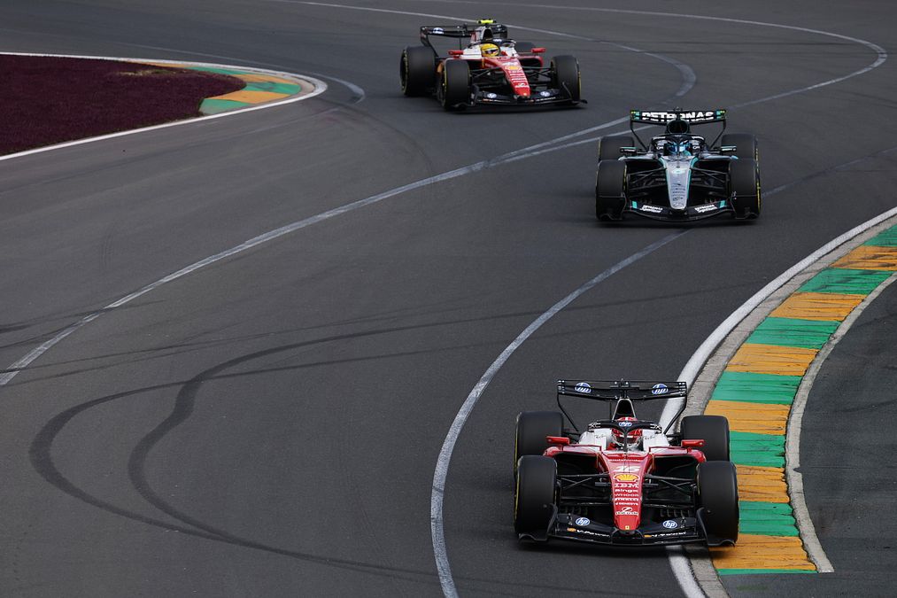 © Getty Images  |  Il podio del Gp d'Australia