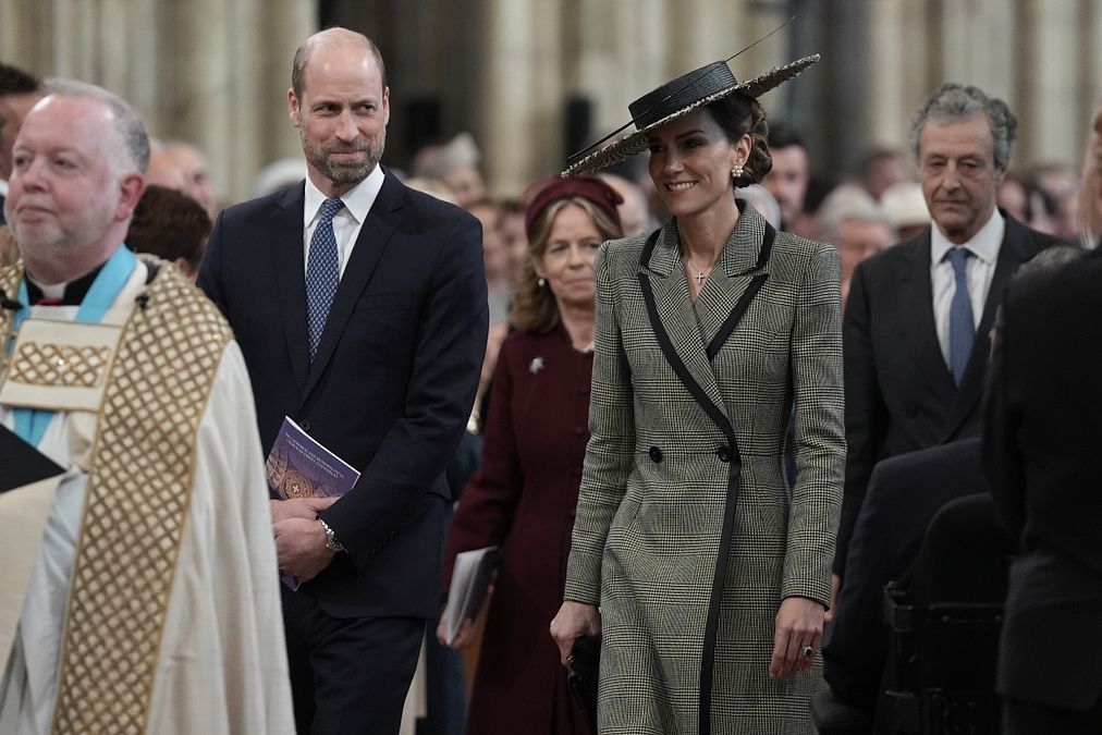 © IPA  | La principessa del Galles Catherine - Kate Middleton - e il marito, il principe William, arrivano alla cerimonia di insediamento di Dame Sarah Mullally come 106° Arcivescovo di Canterbury, presso la Cattedrale di Canterbury nel Kent