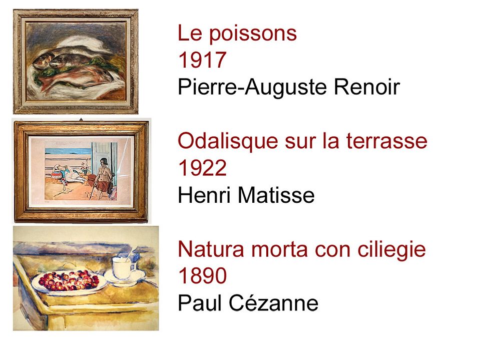 © Ansa  | Le tre opere rubate