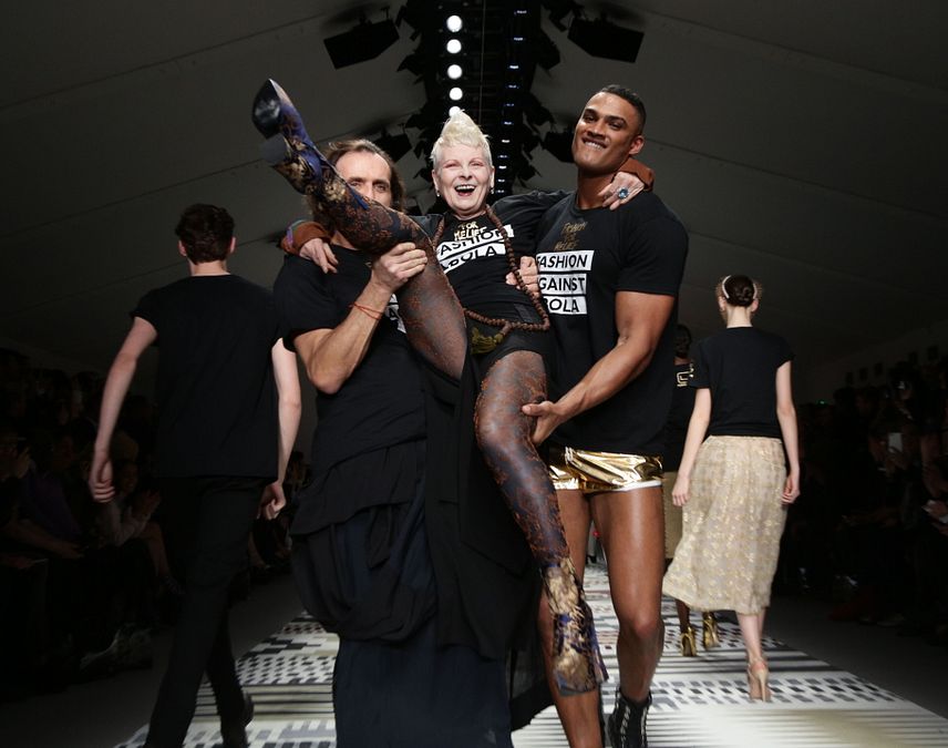 © IPA  | Vivienne Westwood, scomparsa nel dicembre 2022. Una stilista che vestiva come la sua moda: in prima linea, combattiva, senza limiti