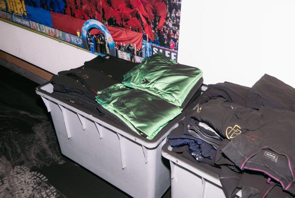 © Basilea  |  I danni dell'incendio negli spogliatoi del Basilea