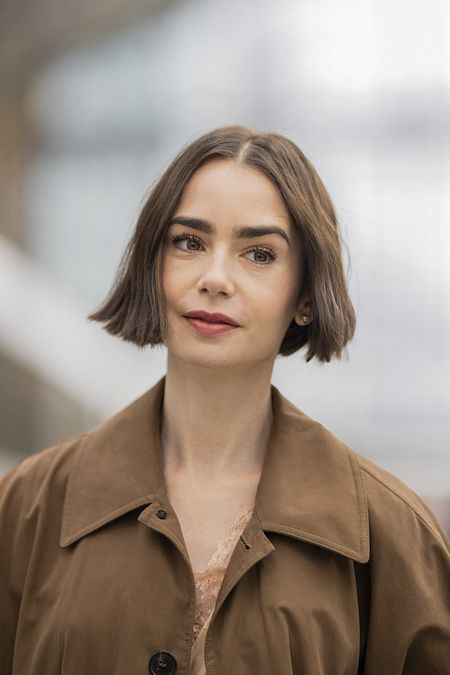 © IPA  | Lily Collins sul set di "Emily in Paris 5"