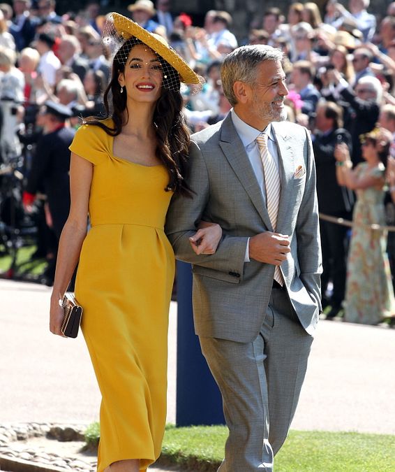 © Afp  | Amal e George Clooney nel 2018 al matrimonio del principe Harry e Meghan Markle