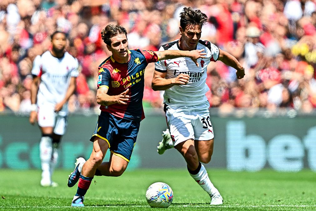 © ansa  | Genoa-Milan del 17 maggio 2026